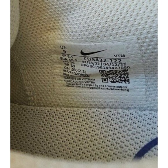 Nike Air Max Excee Womens Size 8 Shoes CD5432 122 Multicolor Purple Beige White - Picture 14 of 15